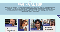 Desktop Screenshot of paginasur.com